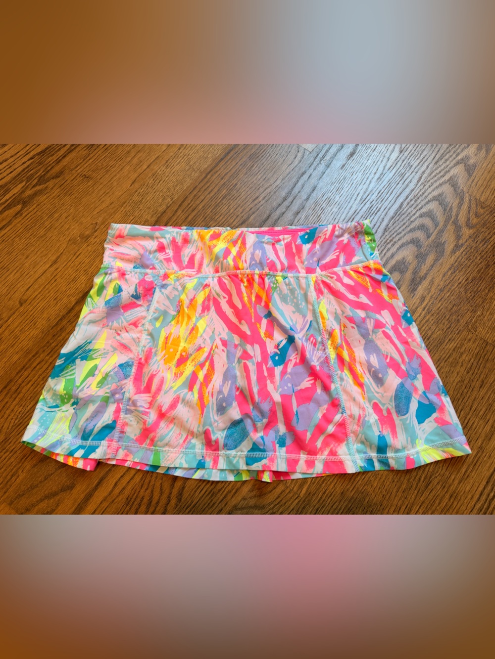 Lilly Pulitzer Luxletic Josephine Skort Small Multi Sparkling Sands
